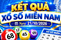 Kết quả xổ số miền Nam h&ocirc;m nay ng&agrave;y 21/10/2026