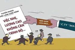 Quảng c&aacute;o gian dối lừa gạt người lao động th&igrave; sẽ bị xử l&yacute; thế n&agrave;o?