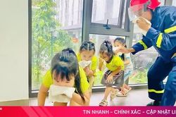 Những kỹ năng ph&ograve;ng ch&aacute;y, chữa ch&aacute;y cho trẻ