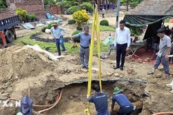 Ph&aacute;t hiện s&uacute;ng thần c&ocirc;ng tại Di t&iacute;ch quốc gia đặc biệt Th&agrave;nh Điện Hải