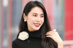 Thủy Ti&ecirc;n l&ecirc;n tiếng về tin đồn ly h&ocirc;n C&ocirc;ng Vinh