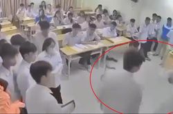 Trường THPT Mạc Đĩnh Chi (H&agrave; Nội): X&aacute;c minh, l&agrave;m r&otilde; vụ học sinh h&agrave;nh hung gi&aacute;o vi&ecirc;n ngay tại lớp học