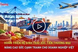 Ho&agrave;n thiện hệ sinh th&aacute;i x&uacute;c tiến thương mại, n&acirc;ng cao sức cạnh tranh