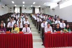 Khai giảng lớp cao cấp l&yacute; luận ch&iacute;nh trị K77B.25 Tỉnh ủy Kh&aacute;nh H&ograve;a, hệ kh&ocirc;ng tập trung