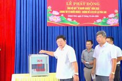 X&atilde; Kh&aacute;nh Vĩnh ph&aacute;t động ủng hộ Quỹ &ldquo;V&igrave; người ngh&egrave;o&rdquo; năm 2026