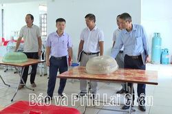 Kiểm tra an to&agrave;n thực phẩm tại x&atilde; Mường Kim