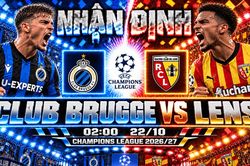 Nhận định bóng đá Club Brugge vs Lens: Tresoldi mang cú hat-trick trước Inter thách thức Thauvin