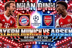 Nhận định bóng đá Bayern Munich vs Arsenal: Harry Kane và 15 bàn thắng ám ảnh Pháo thủ