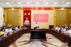 Ban Thường vụ Tỉnh ủy cho &yacute; kiến v&agrave;o c&aacute;c nội dung quan trọng thuộc thẩm quyền