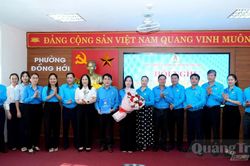 Th&agrave;nh lập C&ocirc;ng đo&agrave;n phường Đồng Hới