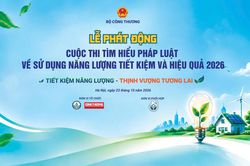 Cuộc thi T&igrave;m hiểu ph&aacute;p luật về sử dụng năng lượng tiết kiệm v&agrave; hiệu quả ch&iacute;nh thức quay trở lại trong năm 2026