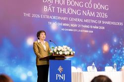 Chủ tịch PNJ chia sẻ lời 'gan ruột' tại Đại hội đồng cổ đ&ocirc;ng bất thường 2026