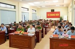 Hỗ trợ m&ocirc; h&igrave;nh t&aacute;i h&ograve;a nhập cộng đồng sau khi chấp h&agrave;nh &aacute;n phạt t&ugrave; tại x&atilde; Quang H&aacute;n