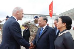 Tổng B&iacute; thư, Chủ tịch nước T&ocirc; L&acirc;m v&agrave; Phu nh&acirc;n thăm ch&iacute;nh thức EU, Bỉ