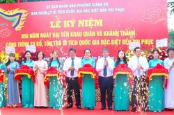 Hoàn thành tu bổ, tôn tạo di tích quốc gia đặc biệt đền Voi Phục