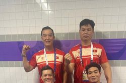 Bơi Việt Nam lập cú đúp huy chương ở ASIAN Para Games 2026
