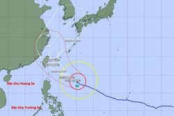 Si&ecirc;u b&atilde;o Champi mạnh nhất năm 2026 c&oacute; đi v&agrave;o Biển Đ&ocirc;ng?