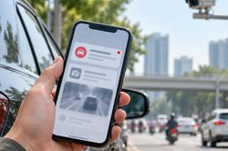 Quy tr&igrave;nh xử l&yacute; vi phạm giao th&ocirc;ng qua VNeTraffic