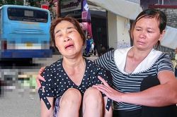 Mẹ kh&oacute;c ngất đ&oacute;n con g&aacute;i 22 tuổi tử vong sau tai nạn tr&ecirc;n đường Xu&acirc;n Thủy