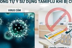 Cảnh b&aacute;o t&igrave;nh trạng tự &yacute; sử dụng Tamiflu khi c&uacute;m A gia tăng