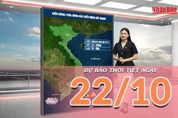 [Video] Dự b&aacute;o thời tiết ng&agrave;y 22/10/2026: Kh&ocirc;ng kh&iacute; lạnh tăng cường, miền Bắc nhiều m&acirc;y, miền Trung c&oacute; mưa