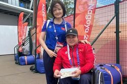 Nguyễn Thị Ngọc Th&uacute;y gi&agrave;nh Huy chương Đồng thứ hai tại Asian Para Games 5