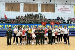 C&acirc;u lạc bộ b&oacute;ng chuyền nữ Binh chủng Th&ocirc;ng tin - Binh đo&agrave;n 19 trở lại ấn tượng