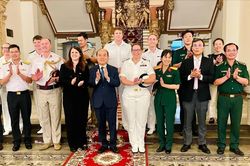 TPHCM đón tàu HMS SPEY nhân dịp Việt Nam - Anh kỷ niệm 1 năm nâng cấp quan hệ