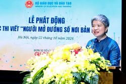 Ph&aacute;t động cuộc thi viết 'Người mở đường số nơi bản l&agrave;ng' năm 2026