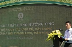 Triển khai thực hiện Quy tắc ứng xử, x&acirc;y dựng người H&agrave; Nội thanh lịch, văn minh năm 2026