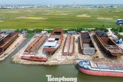 Ninh Bình: Chính quyền xã nói về xưởng đóng tàu quy mô lớn, hợp đồng thuê đất trái phép