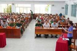 Phối hợp tổ chức phi&ecirc;n t&ograve;a giả định tuy&ecirc;n truyền ph&aacute;p luật về chống khai th&aacute;c IUU
