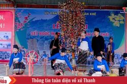 Sắc m&agrave;u lễ hội v&ugrave;ng cao