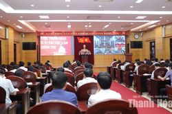 Qu&aacute;n triệt, tập huấn x&acirc;y dựng cơ sở dữ liệu vị tr&iacute; việc l&agrave;m của hệ thống ch&iacute;nh trị
