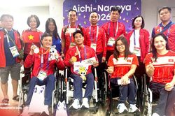Bộ trưởng Lâm Thị Phương Thanh chúc mừng và thưởng nóng Đoàn Thể thao người khuyết tật Việt Nam tại Asian Para Games 2026