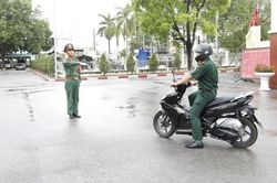 X&acirc;y dựng văn h&oacute;a giao th&ocirc;ng trong lực lượng vũ trang