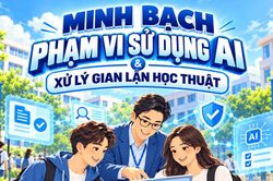 [Infographic] - Minh bạch phạm vi sử dụng AI v&agrave; xử l&yacute; gian lận học thuật