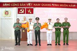 C&ocirc;ng an th&agrave;nh phố Đồng Nai điều động, bổ nhiệm l&atilde;nh đạo cấp ph&ograve;ng