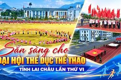 Sẵn s&agrave;ng cho Đại hội Thể dục Thể thao tỉnh Lai Ch&acirc;u lần thứ VI