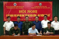 Triển khai mô hình “Tiết học biên cương - Mái trường biên giới” tại Pha Long