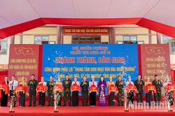 Khánh thành, bàn giao Trung tâm sinh hoạt văn hóa người Mường