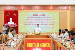 R&agrave; so&aacute;t tiến độ chuẩn bị kỷ niệm 195 năm th&agrave;nh lập tỉnh v&agrave; Festival Tr&agrave; Quốc tế - Th&aacute;i Nguy&ecirc;n