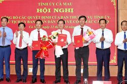 Sở X&acirc;y dựng tỉnh C&agrave; Mau c&oacute; t&acirc;n Gi&aacute;m đốc
