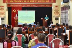 Nâng cao kiến thức an toàn thực phẩm cho 80 hội viên nông dân xã Minh Tâm