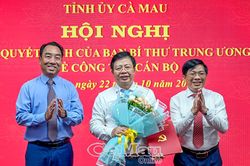 C&agrave; Mau điều động, bổ nhiệm 19 c&aacute;n bộ