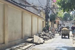 Phường Thanh Xu&acirc;n: Thi c&ocirc;ng dự &aacute;n đầu tư c&ocirc;ng chưa đảm bảo vệ sinh m&ocirc;i trường