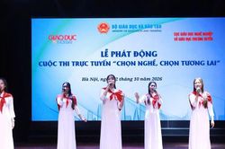 'Chọn nghề, chọn tương lai' năm 2026 - kết nối nh&agrave; trường, người học v&agrave; doanh nghiệp
