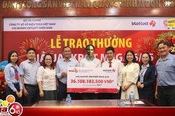 T&igrave;m thấy một người may mắn tr&uacute;ng hơn 31 tỷ đồng Vietlott