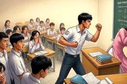 V&igrave; đ&acirc;u bục giảng chao đảo?