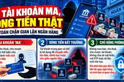 Chặn tài khoản 'ma', siết dòng tiền bất hợp pháp